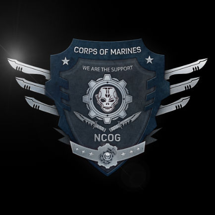 Gears of War NCOG Marines Insignia